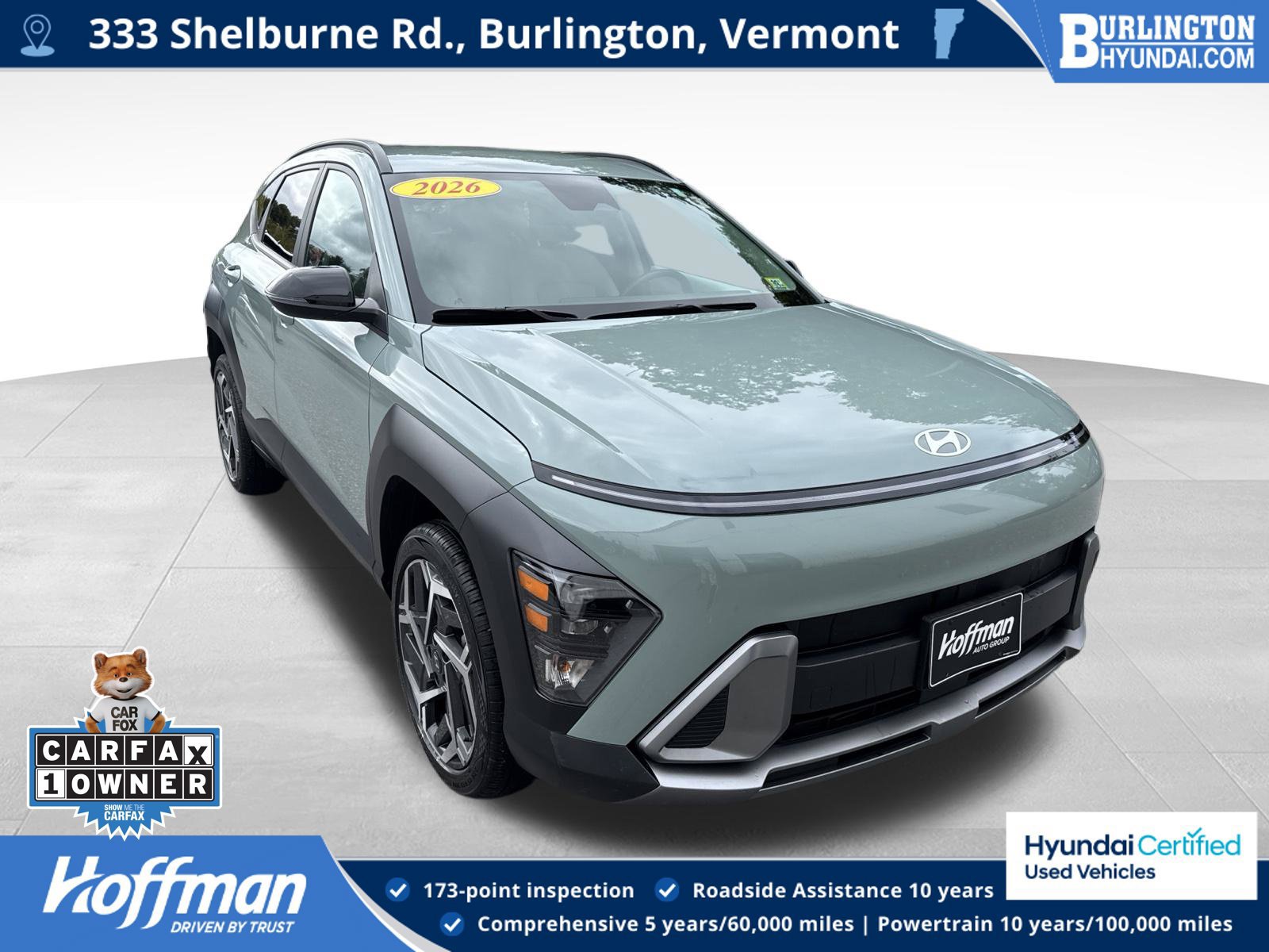 Certified 2026 Hyundai Kona SEL Premium AWD/4WD image 1