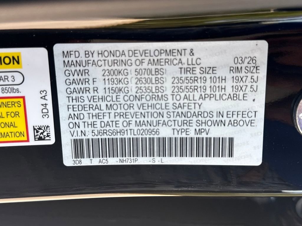 New 2026 Honda CR-V Sport Touring image 28