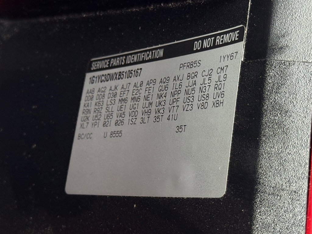 Used 2011 Chevrolet Corvette Convertible w/ Preferred Equipment Group image 52