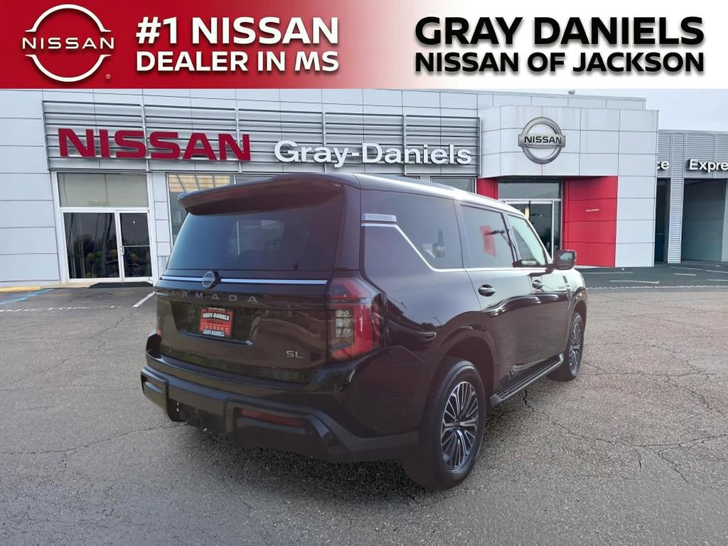 Certified 2025 Nissan Armada SL w/ Captain's Chari Seat Package RWD image 8