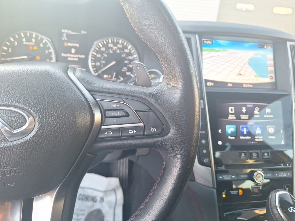 Used 2018 INFINITI Q50 Red Sport 400 w/ Sensory Package (Sport) image 24