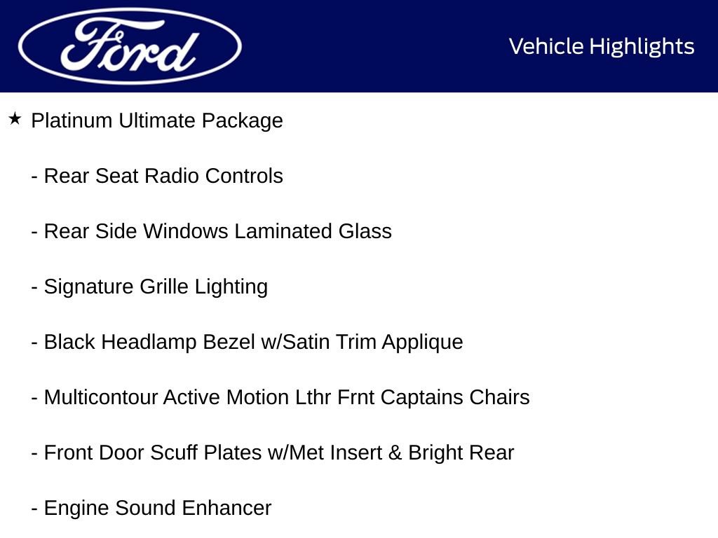 New 2025 Ford Expedition Platinum w/ Platinum Ultimate Package AWD/4WD image 10