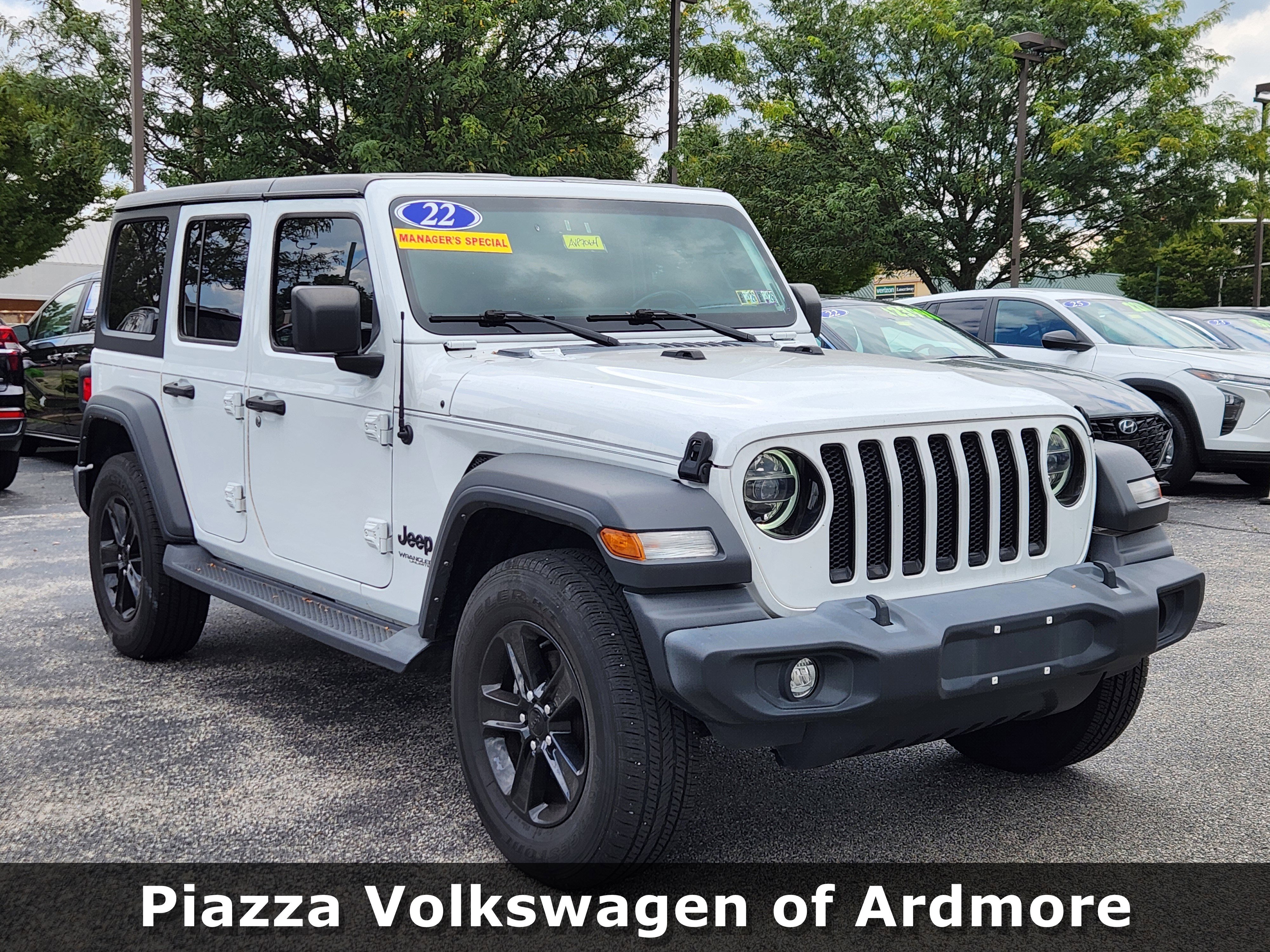 Used 2022 Jeep Wrangler Unlimited Sport