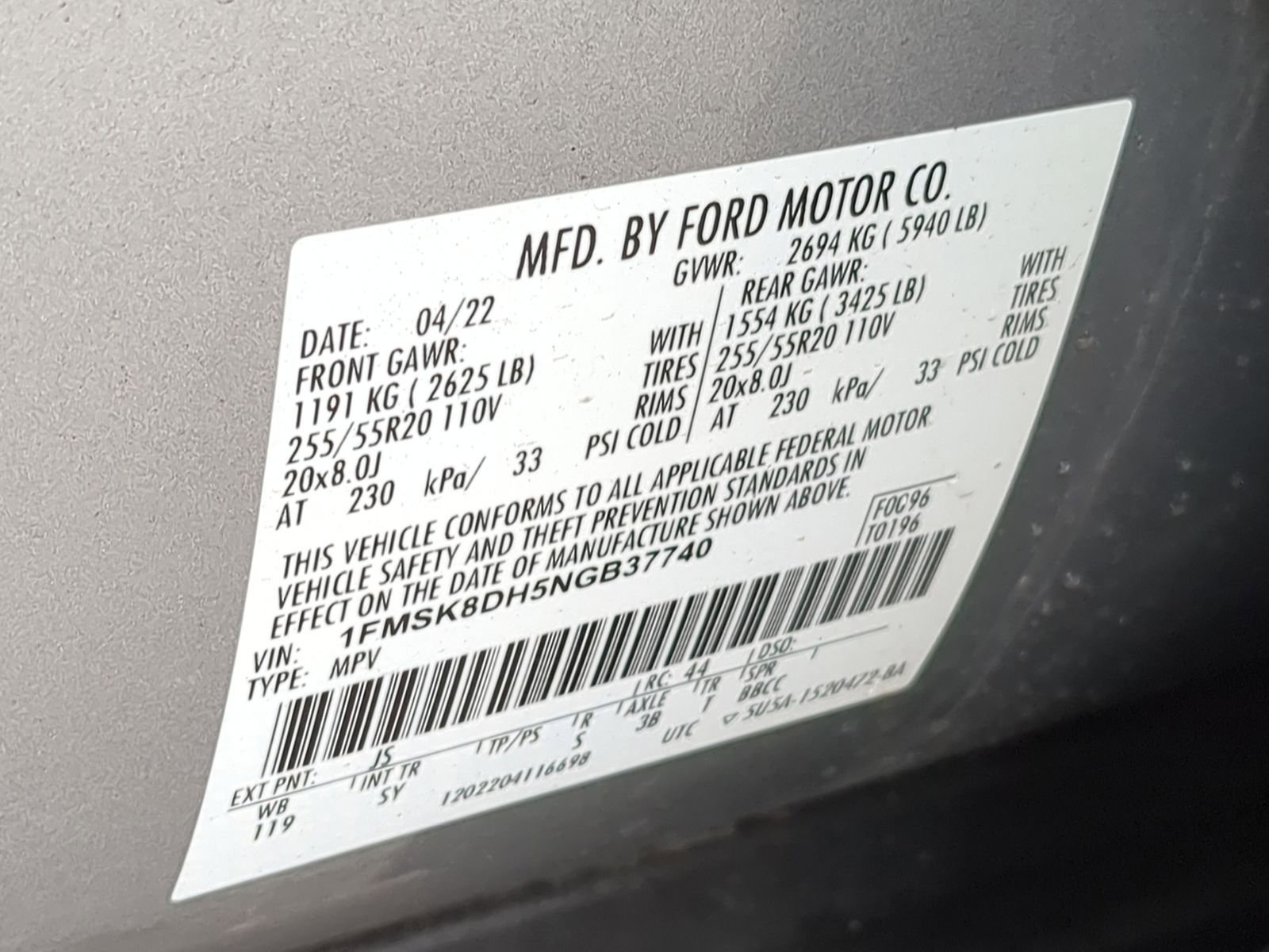 Used 2022 Ford Explorer XLT w/ Equipment Group 202A AWD/4WD image 42