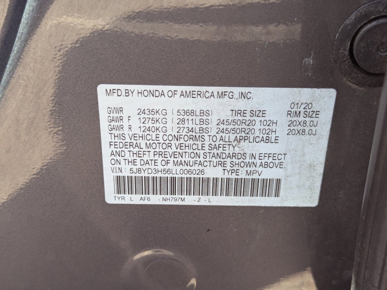 Used 2020 Acura MDX w/ Technology Package FWD image 40