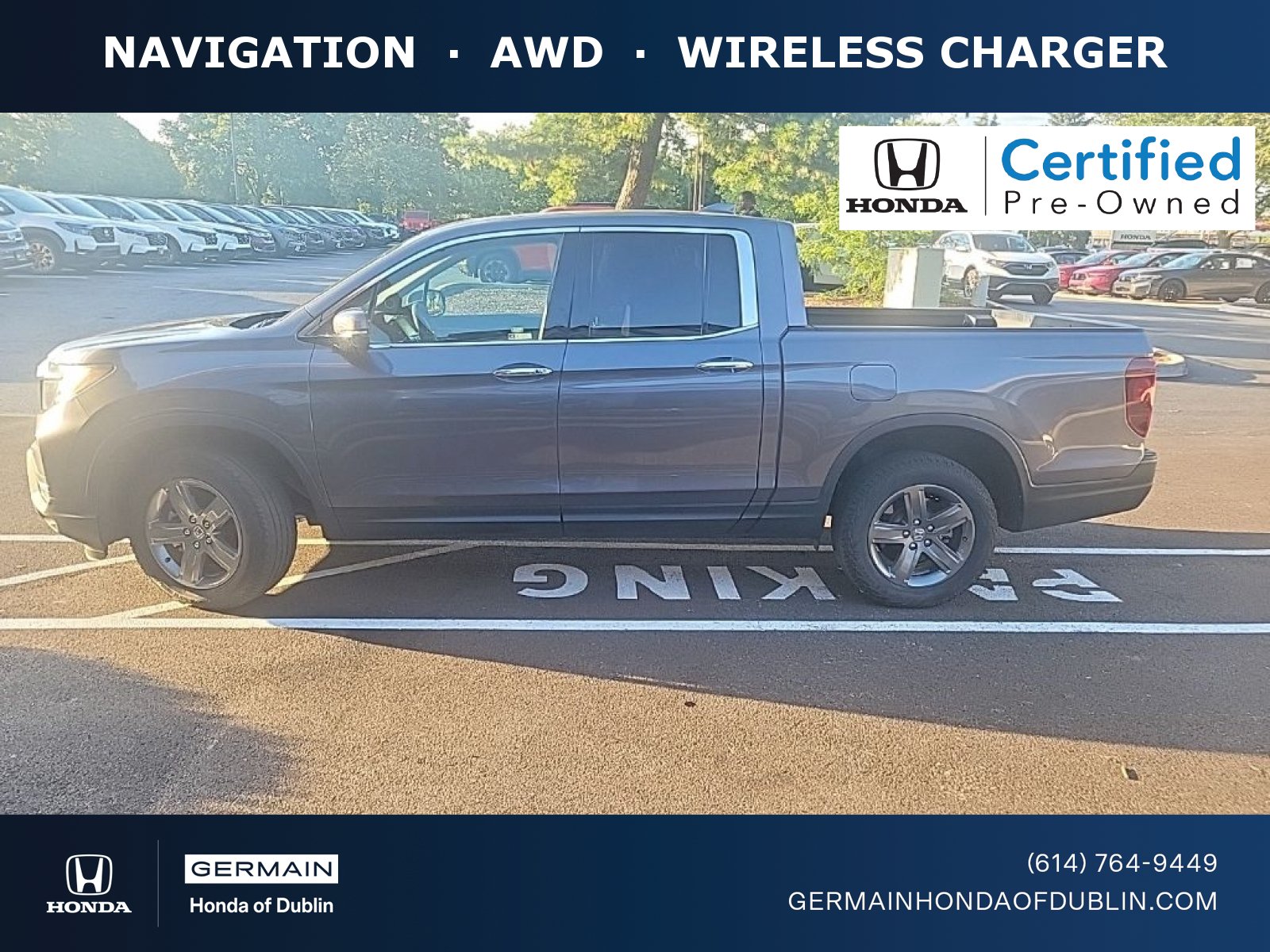 Used 2022 Honda Ridgeline RTL-E