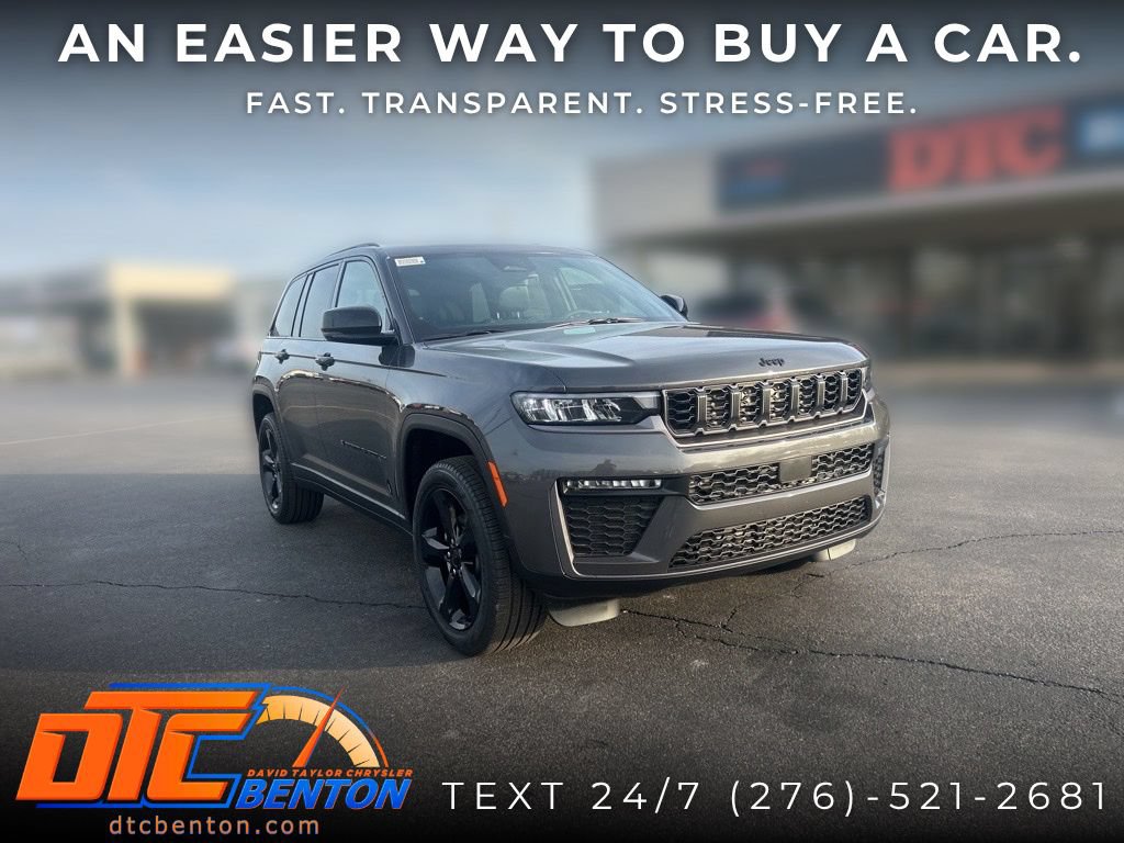 New 2026 Jeep Grand Cherokee Limited w/ Limited Altitude Package
