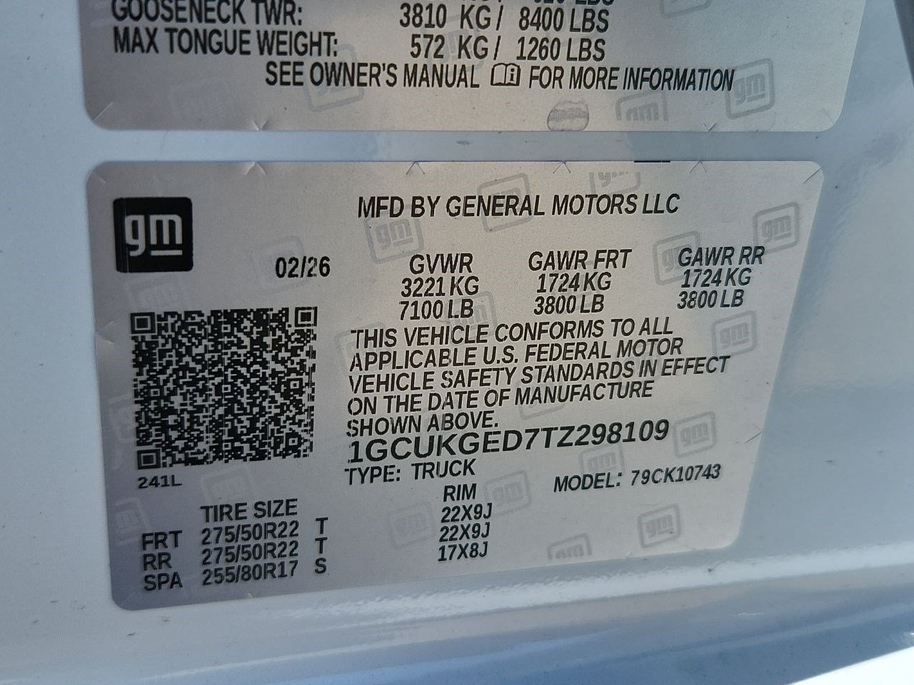 New 2026 Chevrolet Silverado 1500 LTZ w/ Technology Package AWD/4WD image 27