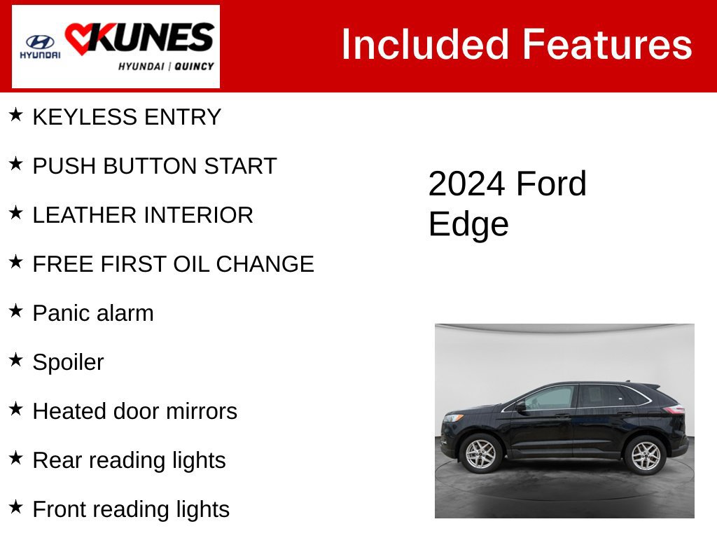 Used 2024 Ford Edge SEL AWD/4WD image 3