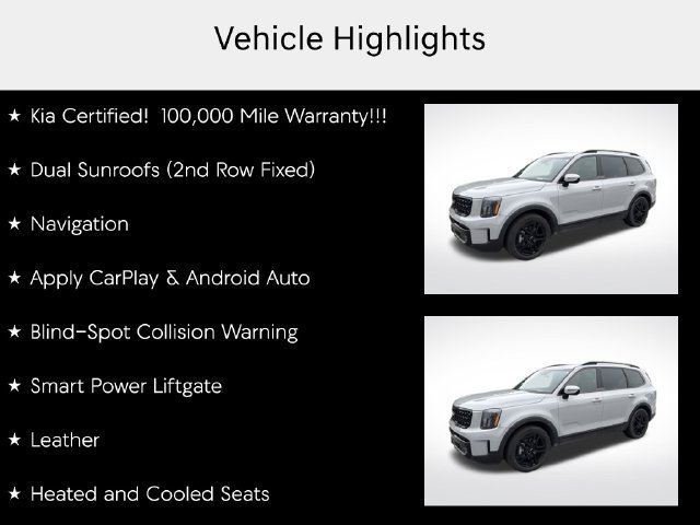 Certified 2024 Kia Telluride SX Prestige X-Line AWD/4WD image 7