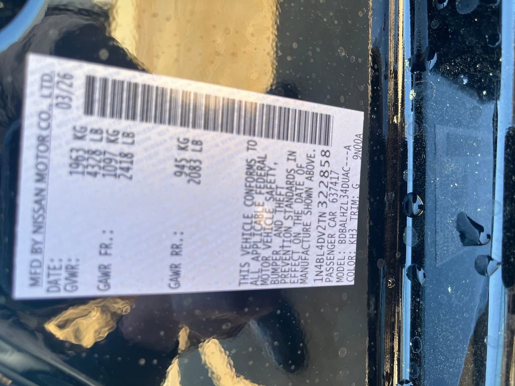 New 2026 Nissan Altima 2.5 SV image 29