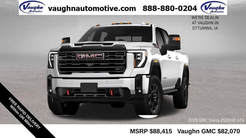New 2026 GMC Sierra 2500 AT4