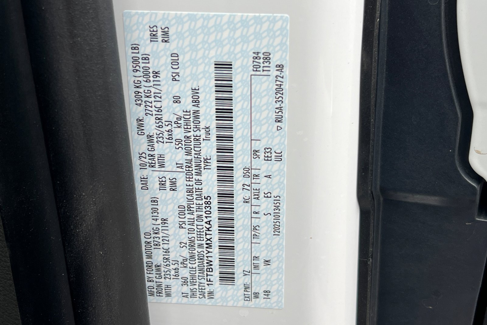 New 2026 Ford E-Transit Low Roof w/ Load Area Protection Package image 27