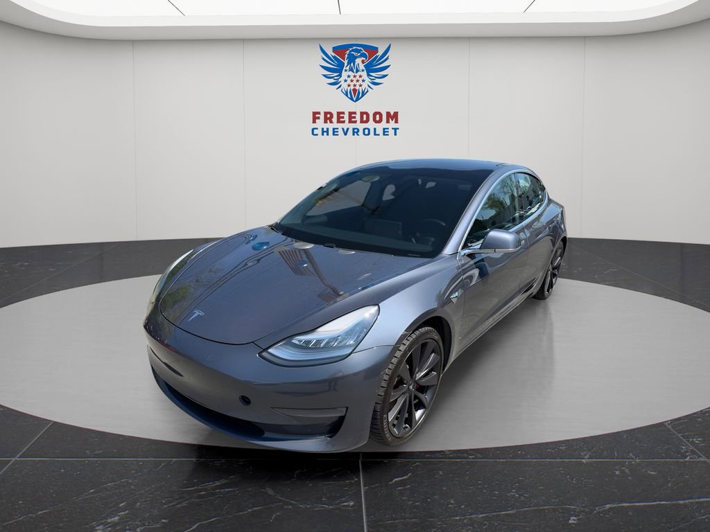 Used 2020 Tesla Model 3 Performance AWD/4WD image 1