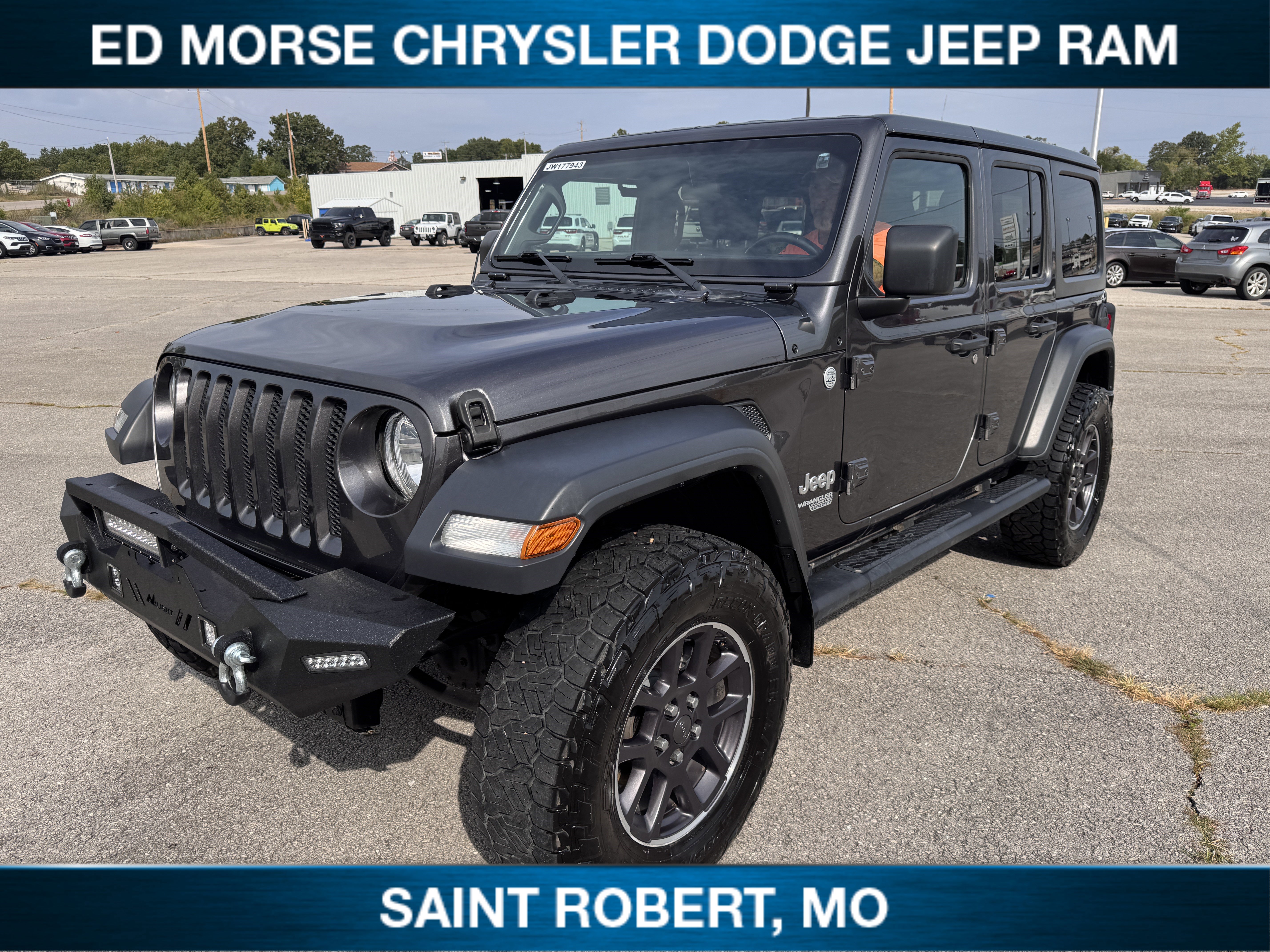 Used 2018 Jeep Wrangler Unlimited Sport S