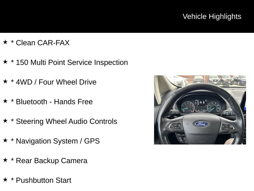 Used 2020 Ford EcoSport SES AWD/4WD image 5