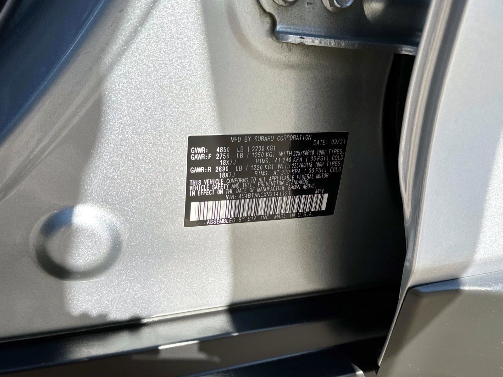 Used 2022 Subaru Outback Limited w/ Popular Package #2 image 32