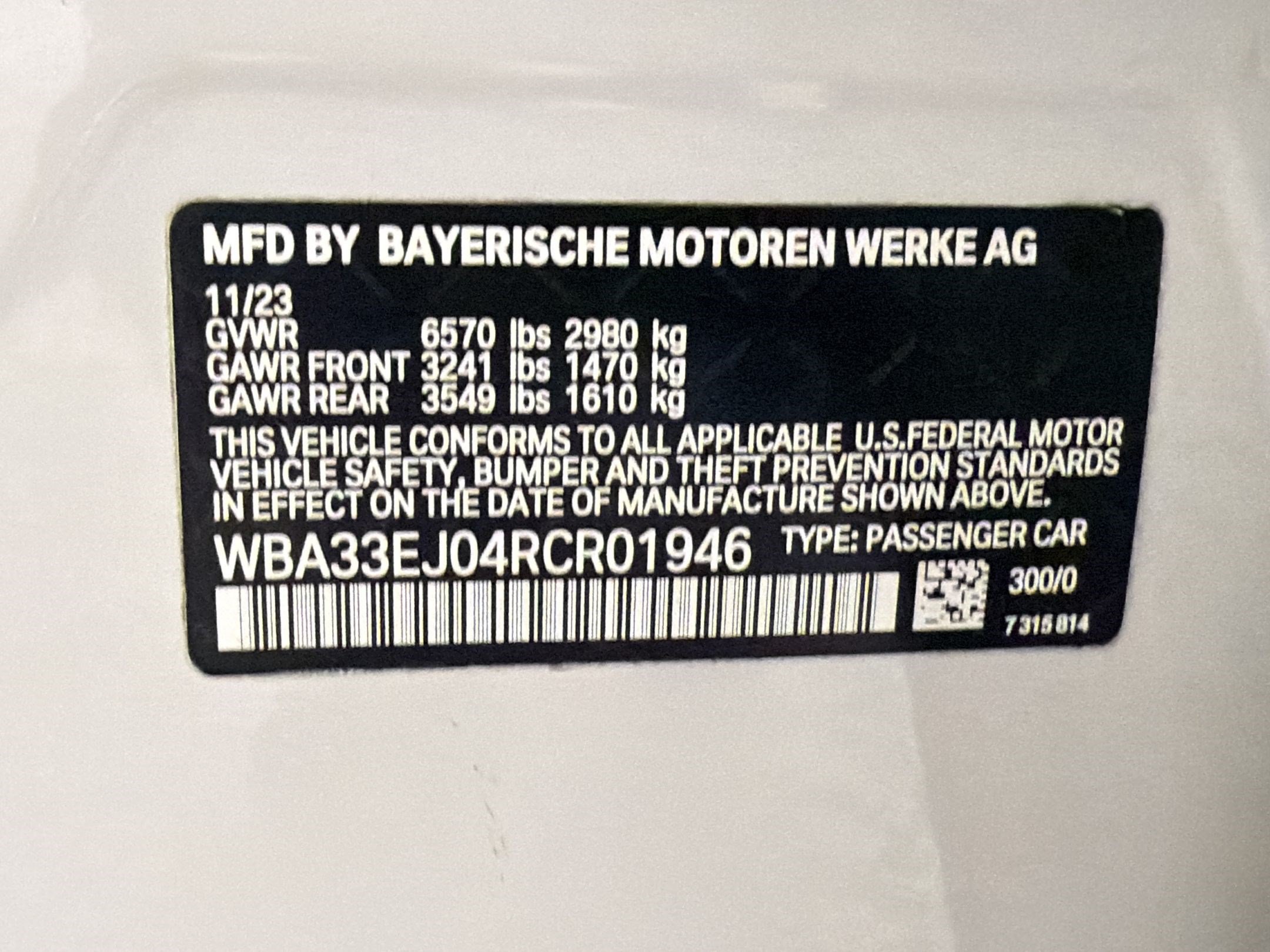 Certified 2024 BMW 760i xDrive AWD/4WD image 22