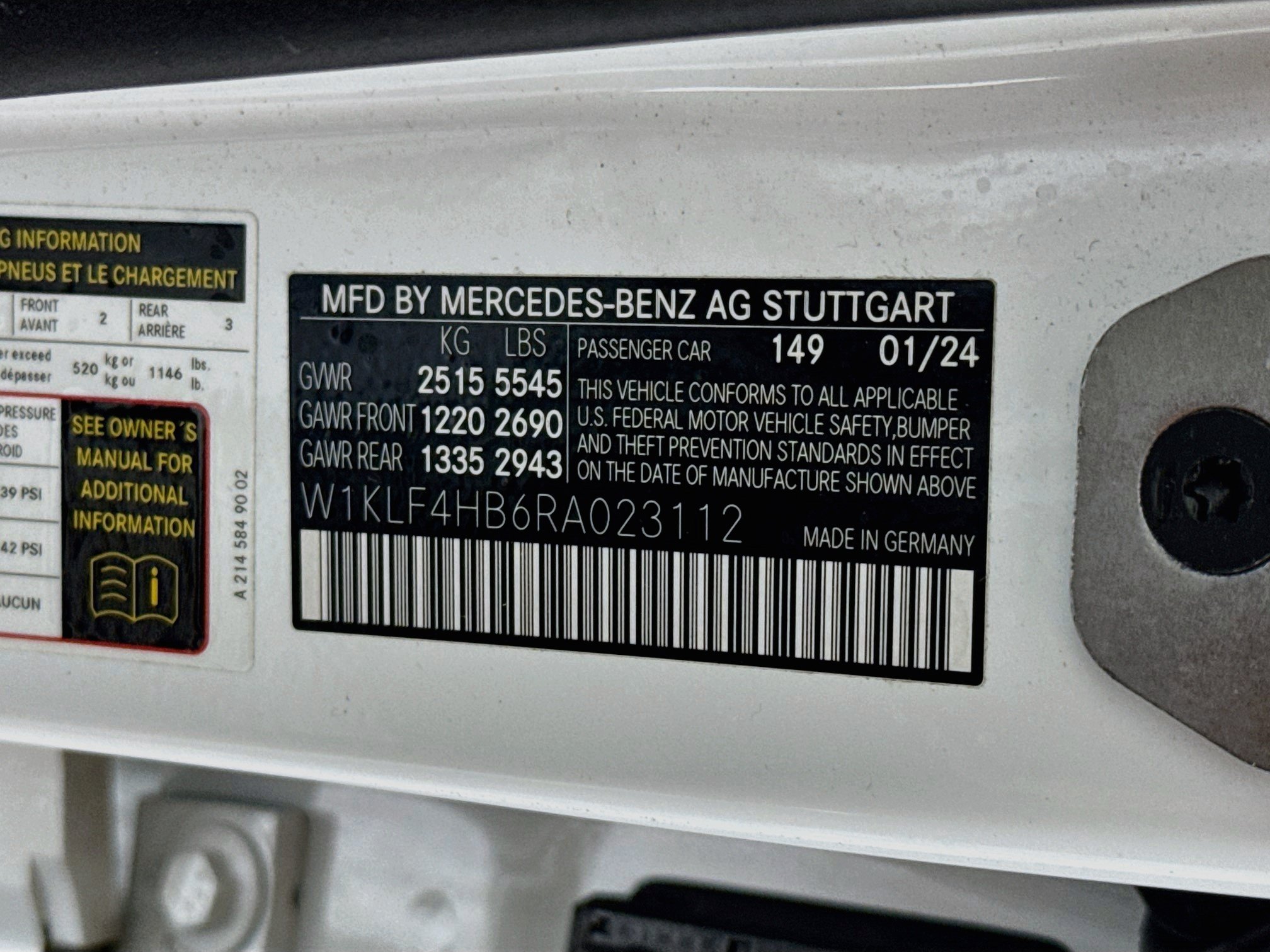 Used 2024 Mercedes-Benz E 350 4MATIC Sedan w/ Winter Package image 37