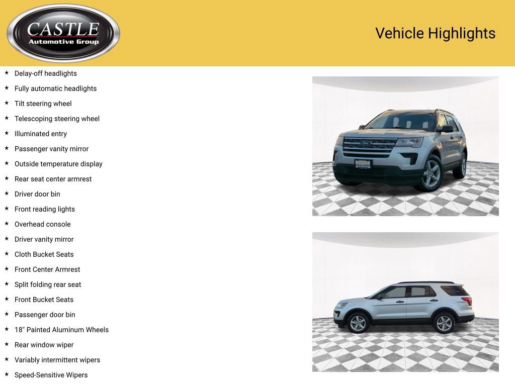 Used 2018 Ford Explorer 4WD image 8