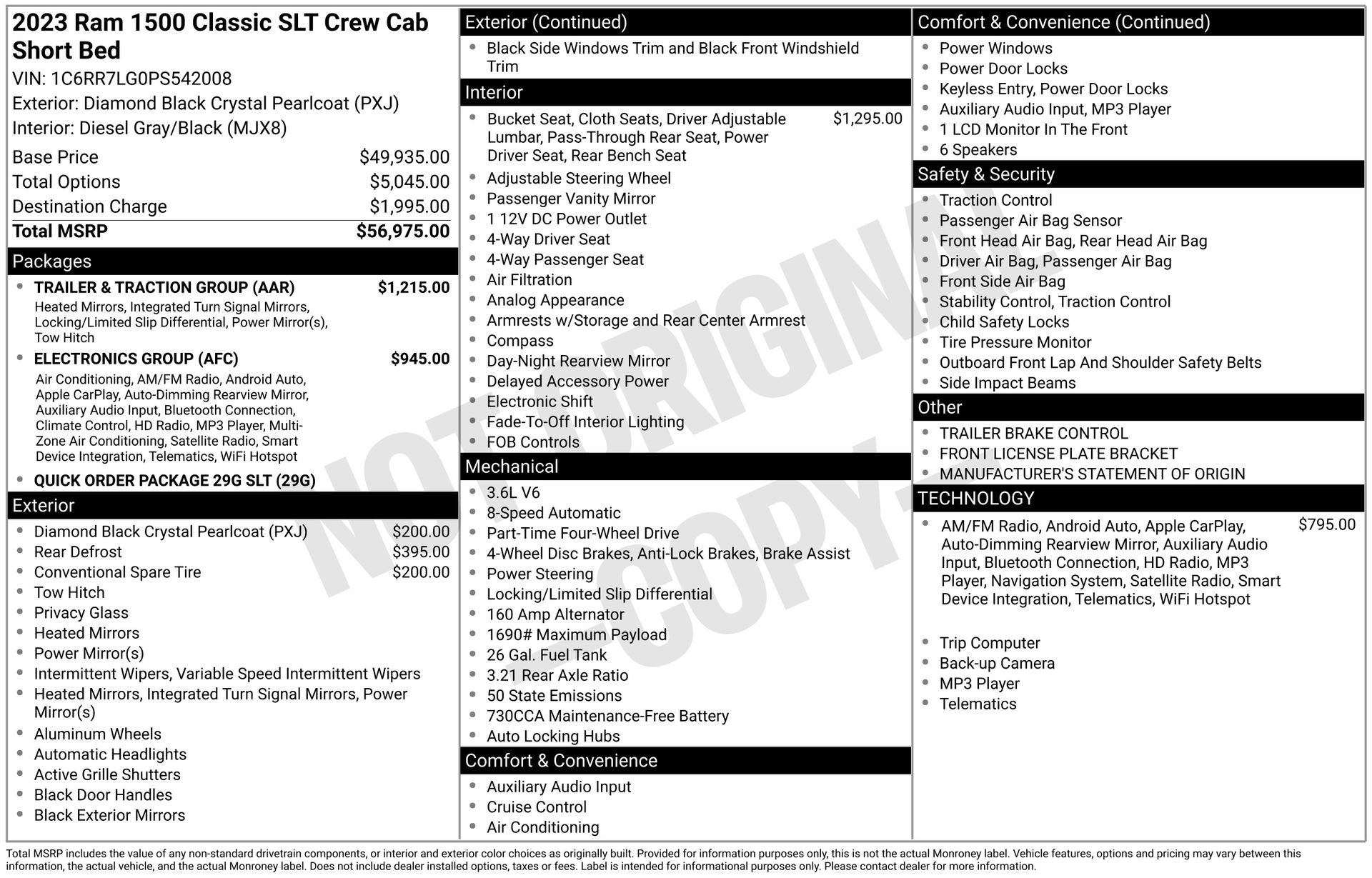 Used 2023 RAM 1500 Classic SLT w/ Trailer & Traction Group image 25