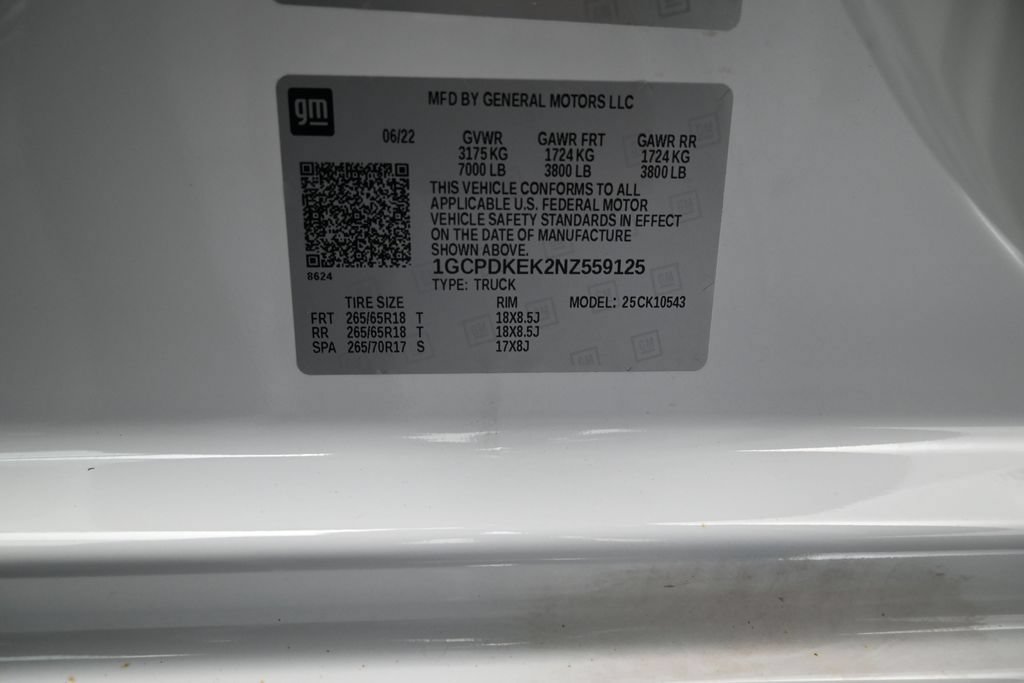 Used 2022 Chevrolet Silverado 1500 LT AWD/4WD image 15