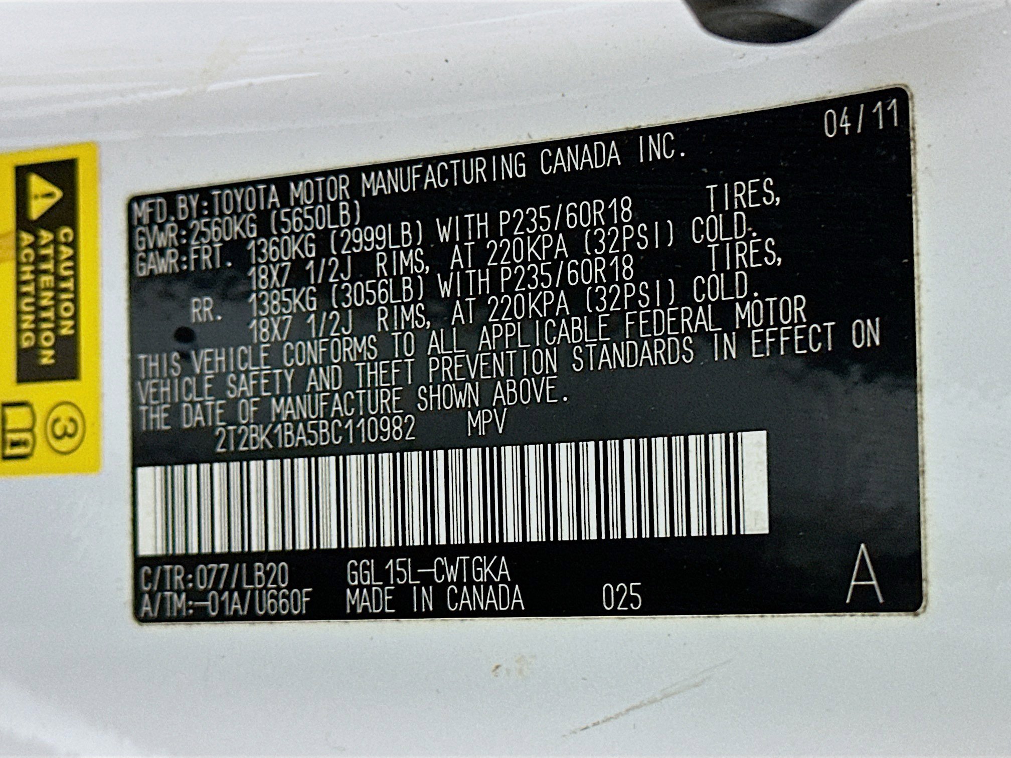 Used 2011 Lexus RX 350 AWD image 12