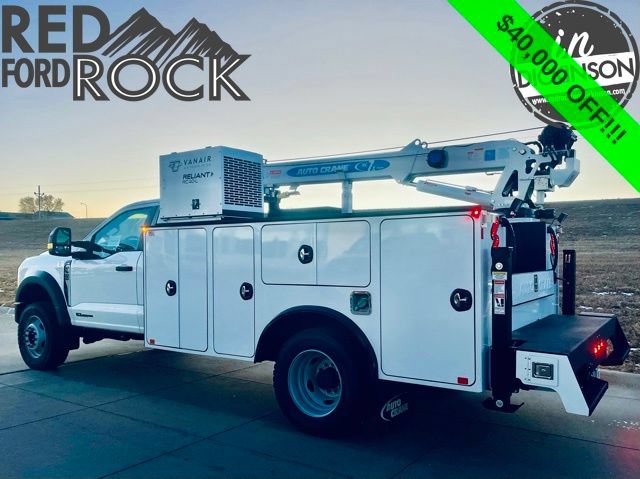 New 2023 Ford F600 4x4 Regular Cab Super Duty w/ Snow Plow Prep Package image 3