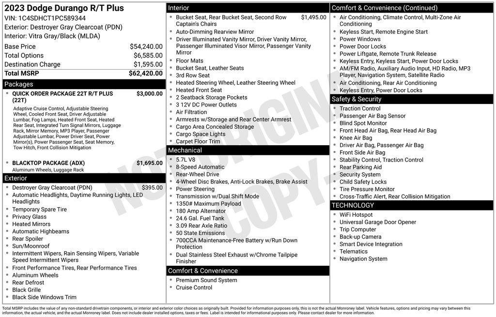 Used 2023 Dodge Durango R/T image 7