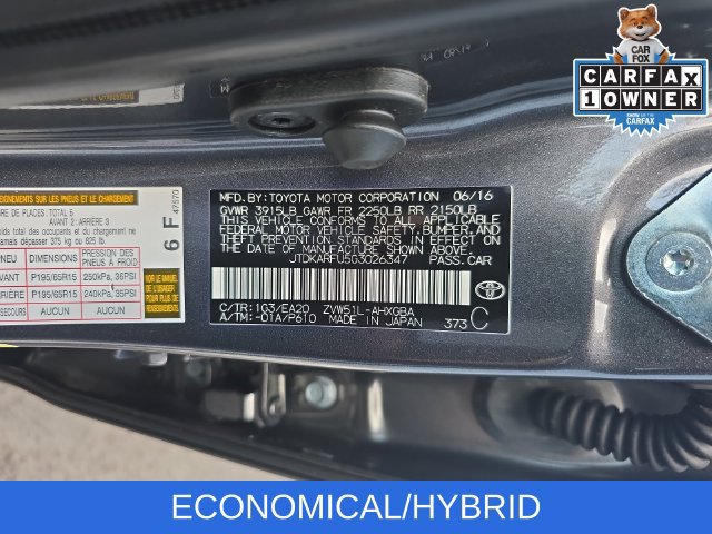 Used 2016 Toyota Prius Four w/ Advanced Technology Package FWD image 25