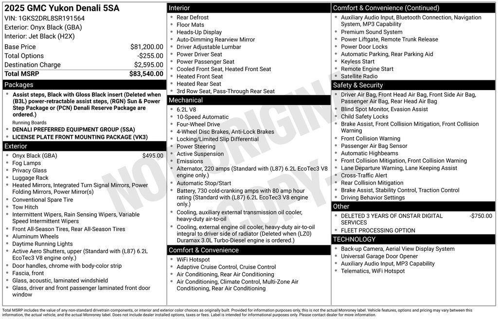 Certified 2025 GMC Yukon Denali image 2