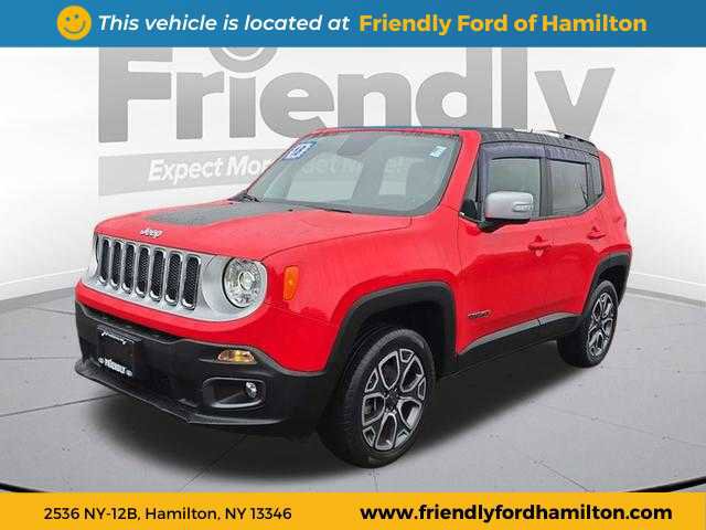 Used 2018 Jeep Renegade Limited w/ UConnect 8.4 Nav Group
