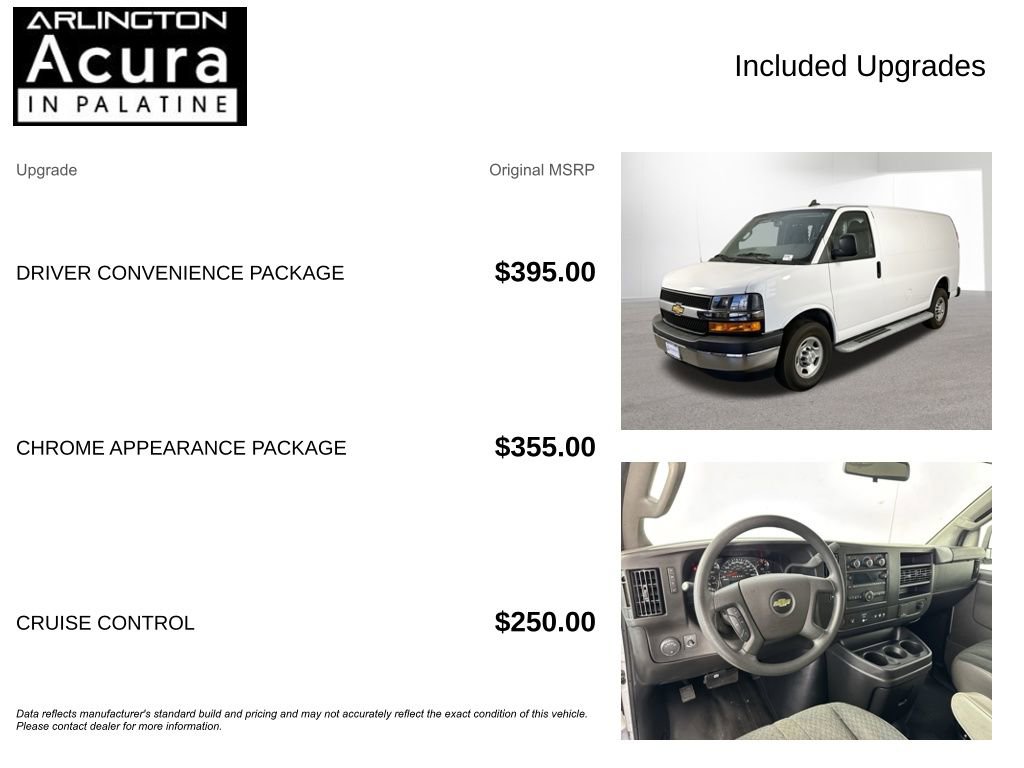 Used 2023 Chevrolet Express 2500 w/ Driver Convenience Package image 4