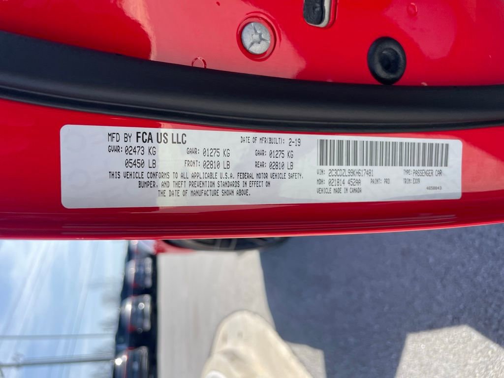 Used 2019 Dodge Challenger SRT Hellcat Redeye image 32