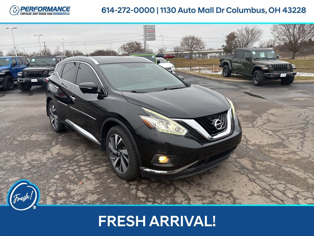 Used 2015 Nissan Murano Platinum w/ Platinum Technology Package