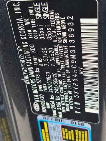 Used 2021 Kia Telluride EX w/ EX Premium Package FWD image 24