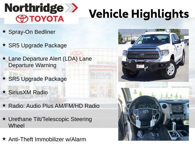 Used 2020 Toyota Tundra SR5 w/ SR5 Upgrade Package AWD/4WD image 2