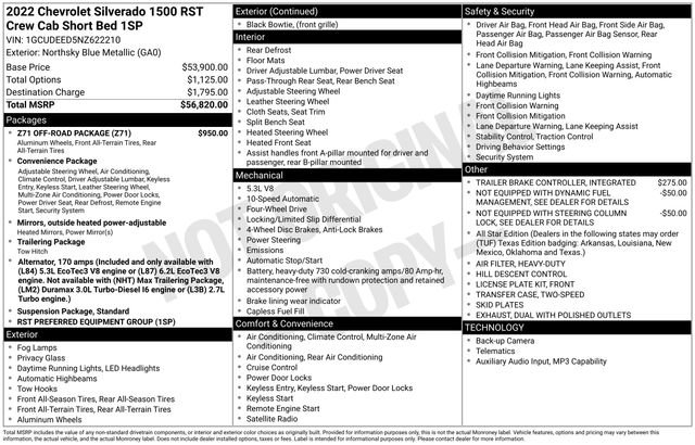 Used 2022 Chevrolet Silverado 1500 RST w/ Z71 Off-Road Package image 4