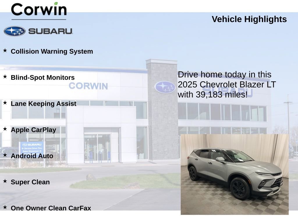 Used 2025 Chevrolet Blazer LT image 6