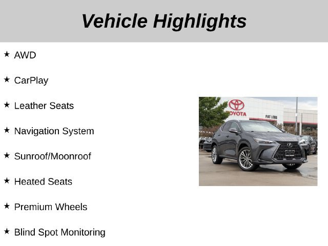 Used 2025 Lexus NX 350h AWD w/ Cold Area Package image 5