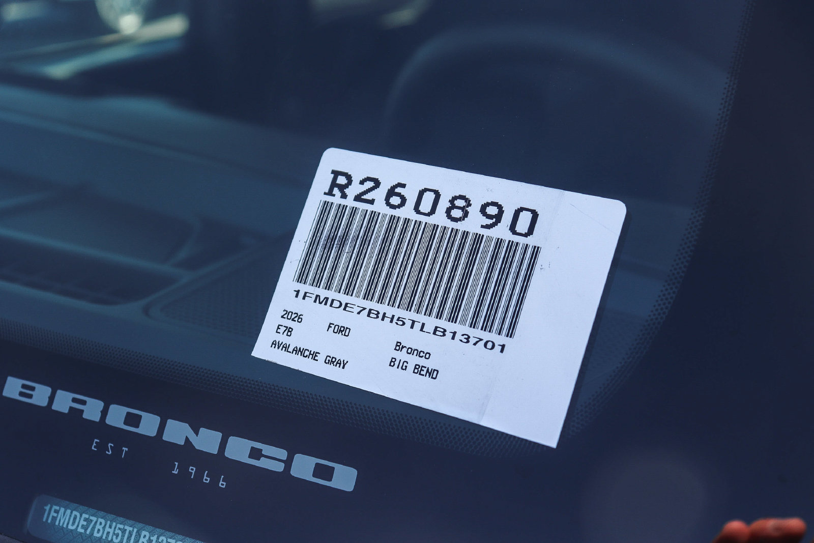 New 2026 Ford Bronco Big Bend AWD/4WD image 29