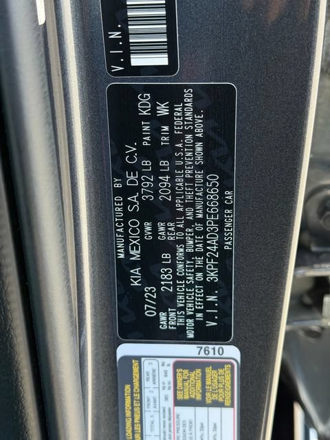 Used 2023 Kia Forte LXS FWD image 28