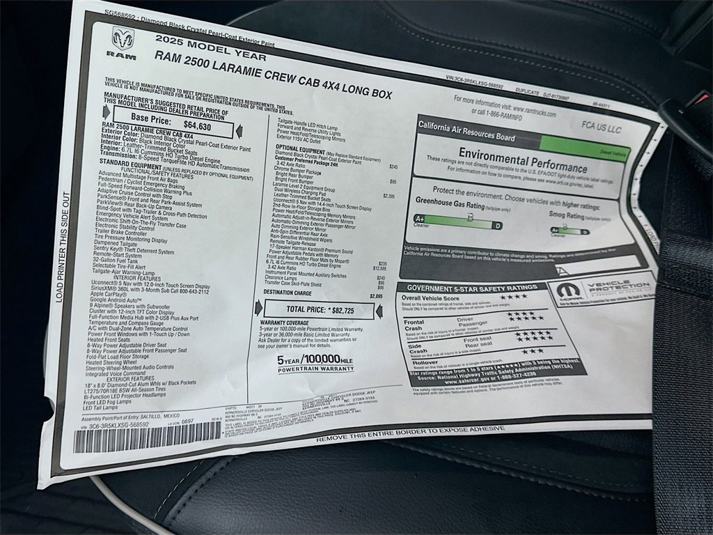 New 2025 RAM 2500 Laramie image 21