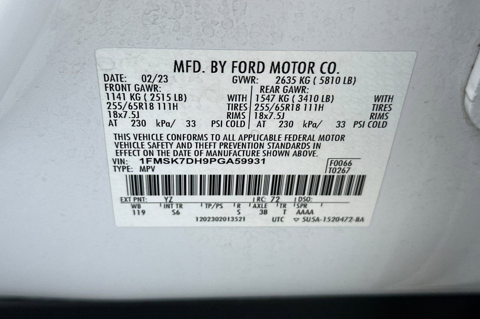 Used 2023 Ford Explorer XLT w/ Equipment Group 202A image 29