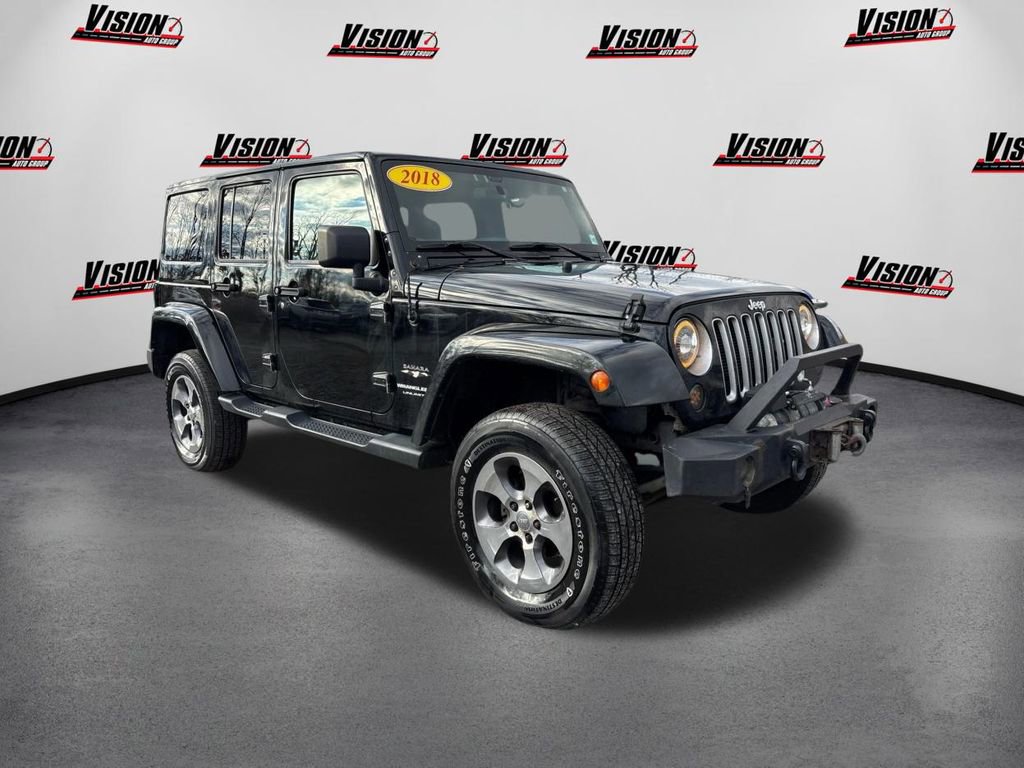 Used 2018 Jeep Wrangler Unlimited Sahara w/ Connectivity Group image 3