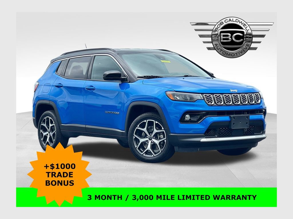Used 2025 Jeep Compass Limited AWD/4WD image 1