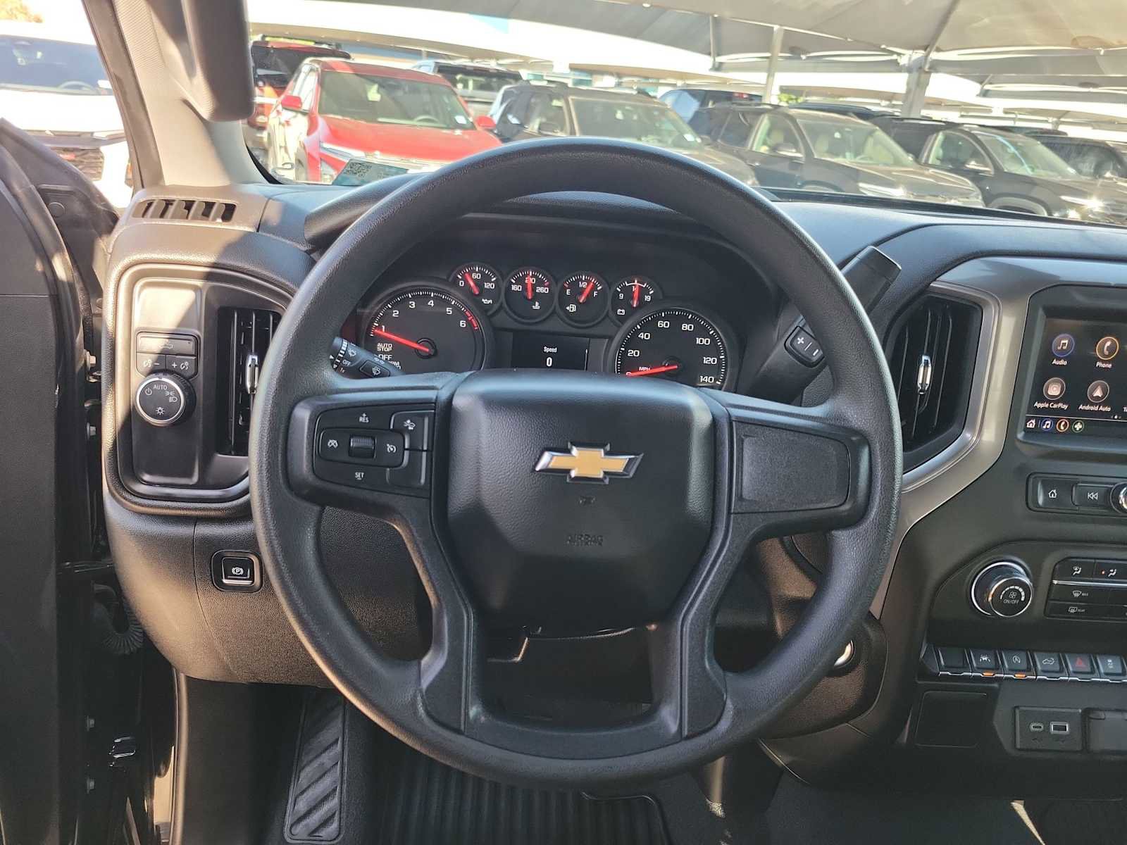 Used 2025 Chevrolet Silverado 1500 Custom w/ LPO, Dark Essentials Package RWD image 19