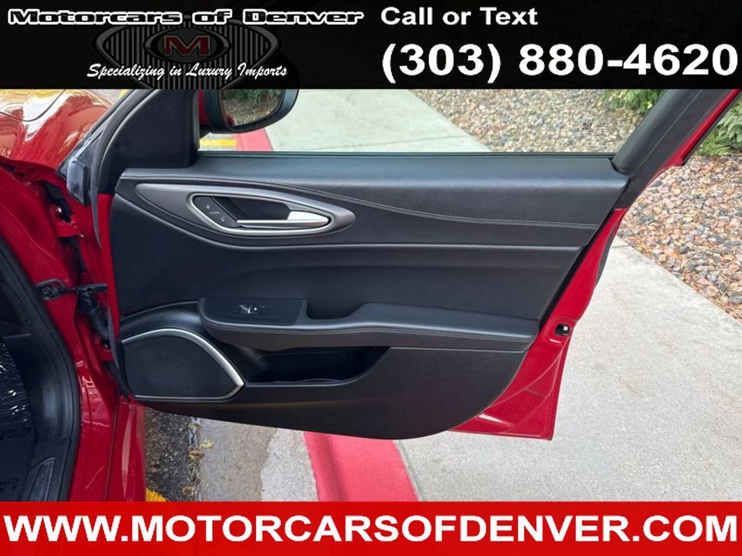 Used 2019 Alfa Romeo Giulia Ti Sport w/ Quick Order Package 22S Sport image 21