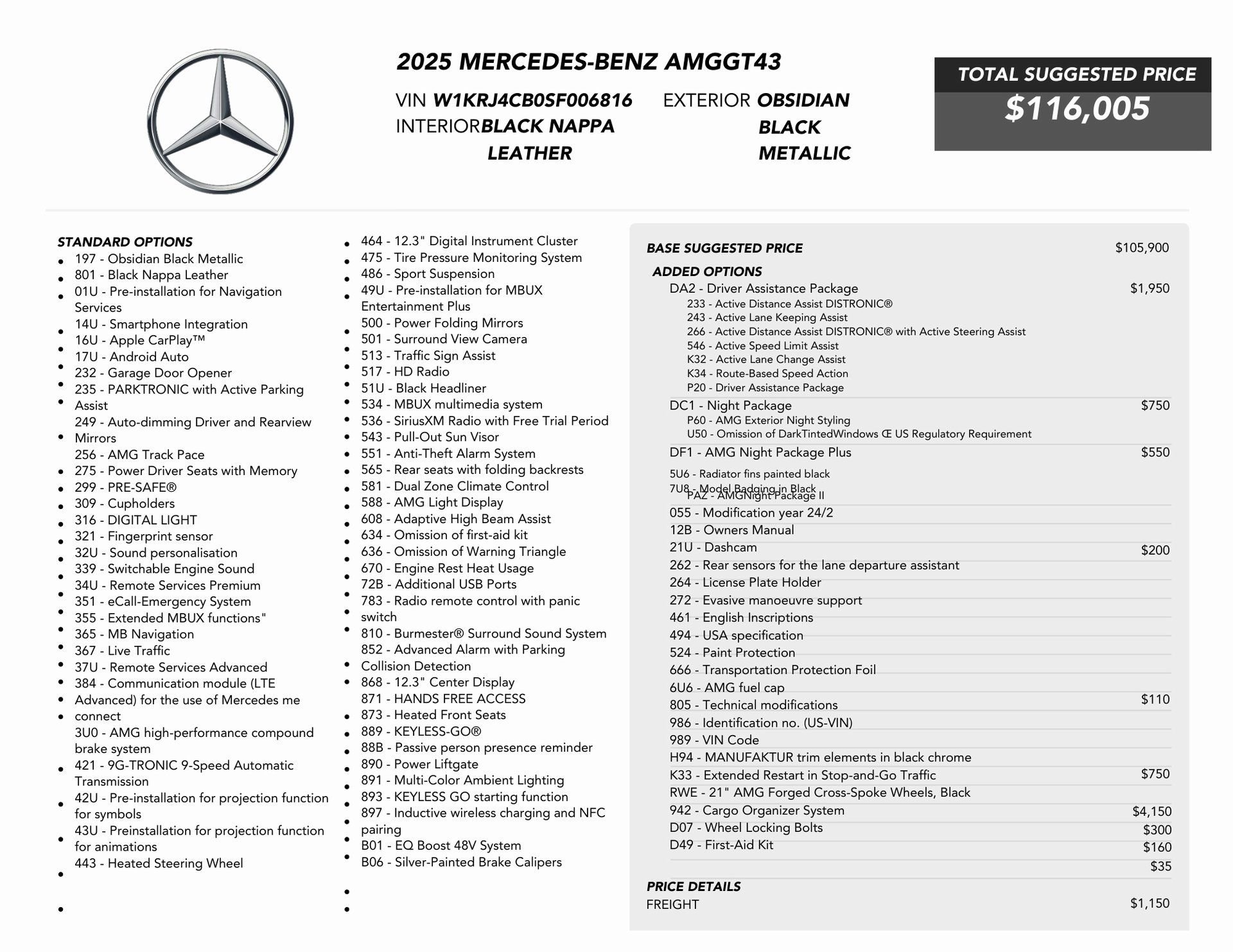 Used 2025 Mercedes-Benz AMG GT 43 image 80