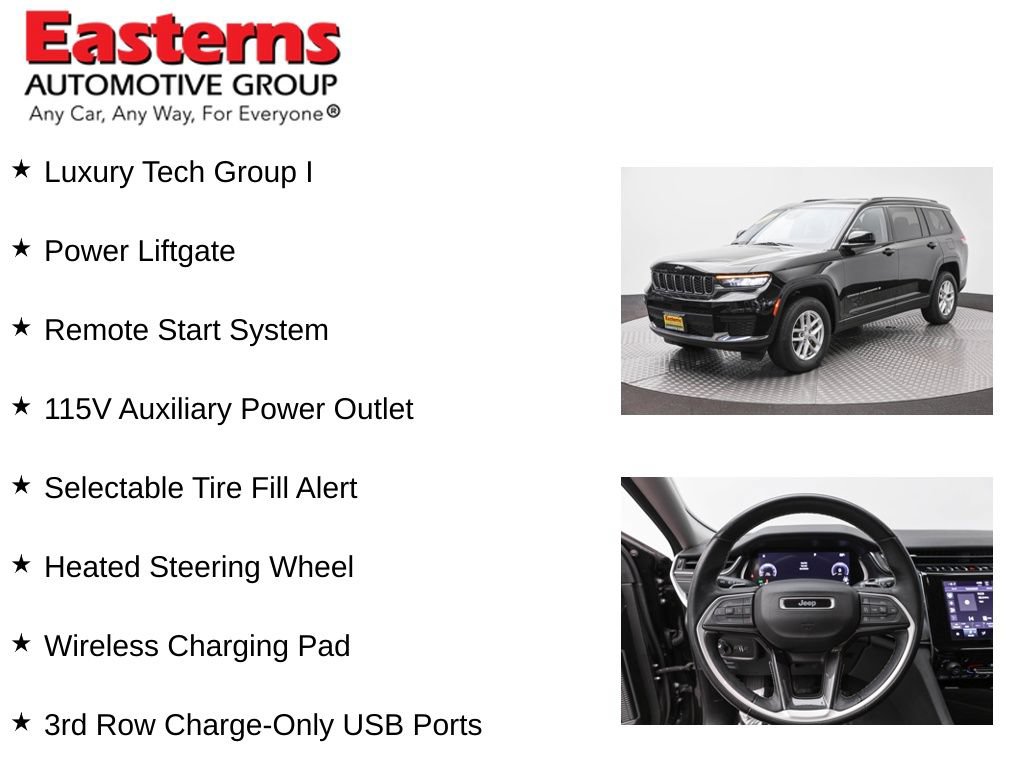 Used 2022 Jeep Grand Cherokee L Laredo w/ Luxury Tech Group I AWD/4WD image 12